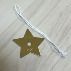 Dior ノベルティ 星 ゴールド チャーム