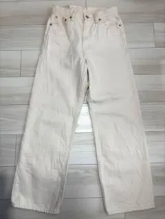 overcoat リネン ステッチ ホワイトデニムパンツ 0 - メルカリ