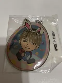 藤原樹メタルキーホルダー