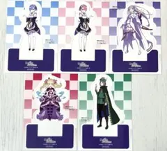 リゼロ　文庫　特典　ペーパースタンド　レム　ラム　エミリア　ベアトリス　オットー