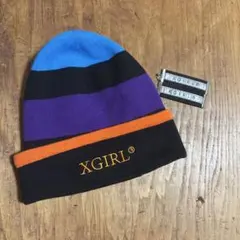 XGIRL ニット帽　　　ピアス付き