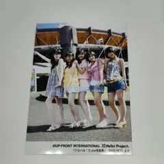 ℃-ute 鈴木愛理 矢島舞美 中島早貴 岡井千聖 萩原舞 L判 公式生写真
