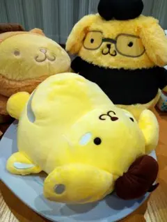 ポムポムプリン　BIGぬいぐるみ　３個セット　わくわくパーティー　他