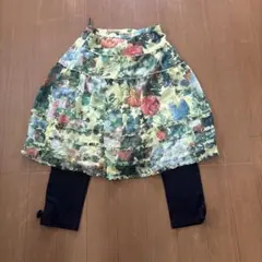 INGEBORG 花柄フレアスカート TO BE CHIC レギンスのサムネイル