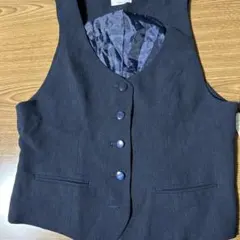ダークブルー ベスト Lサイズ 20022