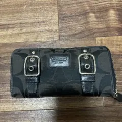 COACH ブラック 長財布