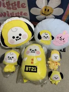 BT21 チミー ぬいぐるみ クッション マスコット セット BTS ジミン