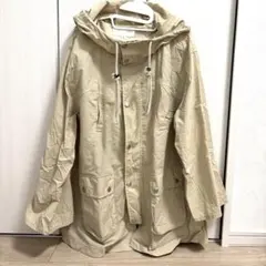 MHL. フード付きベージュマウンテンパーカー L - メルカリ