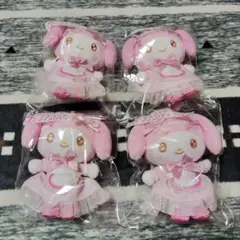 マイメロディ クロミ当りくじ　マスコット マイメロディ4点