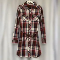 A BATHING APE 長袖シャツワンピースのサムネイル