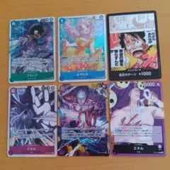 ワンピースカード　神の島の冒険　SEC ルフィ　エネル　2枚セット モンキー・D・ルフィOP15-119エネルOP15-118 神の島の冒険☆SEC - メルカリ