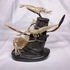 5435) アンティーク 雑貨【鳥 キセル オブジェ】約28&14cm - メルカリ
