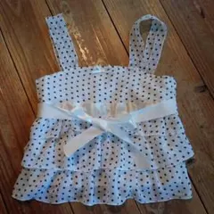 ドット柄キャミ