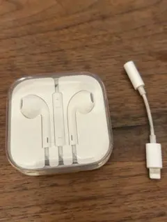 Apple 純正イヤホン/有線【新品未使用】イヤホンジャックタイプ