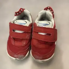 IFME ベルクロシューズ レッド　15センチ