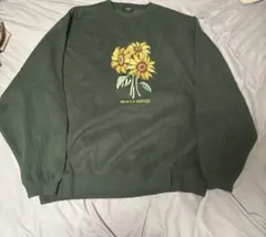 beams スウェット　ひまわり