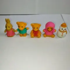 動物消しゴムセット③