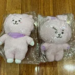 BT21 ピンクプラッシュ　20cm RJ COOKY