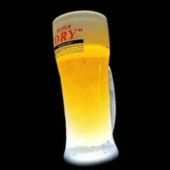 【超リアル泡】ビールジョッキ 食品サンプル 水滴表現 フェイクフード グラス