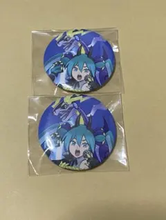 ポケミク　ポケモン　初音ミク　ライブ　缶バッジ　ドラゴン　ミライドン