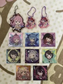 ホロライブ ラブライブ セット売り キーホルダー シール