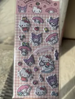 キティちゃん　クロミ　マイメロ　マシュマロシール　サンリオ　海外限定　正規品