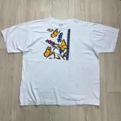 90s Tシャツ 蝶 自然保護 フロリダ ヴィンテージ ホワイト