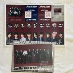 SnowMan音故知新　初回盤A DVD ステッカーシート付　シリアルナンバー