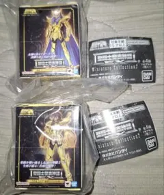 聖闘士星矢 Miniature Collection2 2体セット ミロ、童虎
