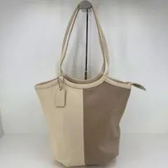未使用級　コーチ　オールレザー　ハンドバッグ　250
