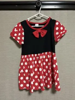 ディズニー ミニーワンピ 110