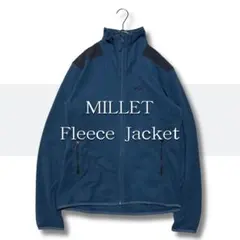 MILLET ミレー フリースジャケット ブルーグリーン M