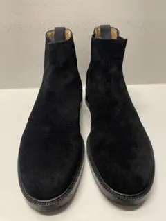 最終値下げ　BEAUTY&YOUTH27cm黒スエード サイドゴア定価42900