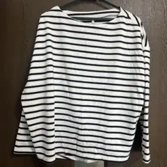 coca ボーダーカットソー 長袖 Lサイズ