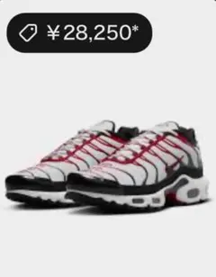28.5cm NIKE AIR MAX PLUS university red