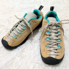 【美品】キーン ジャスパー アウトドア スニーカー ベージュ 24.5cm