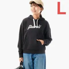 未使用 PUMA ESS+ BLOSSOM グラフィック フーディ L