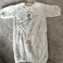 ベビー ミニーマウス フリース ツーウェイ・ドレスオール 50-60