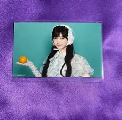 池田瑛紗 ネーブルオレンジ ミニ生写真 1枚