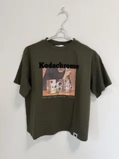 H&M × Kodak Kodachrome Tシャツ カーキのサムネイル