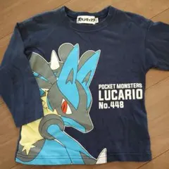 branshes ポケモン ルカリオ 長袖トップス ロンT
