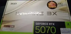 MSI RTX 5070 INSPIRE 3X OC 12G 美品