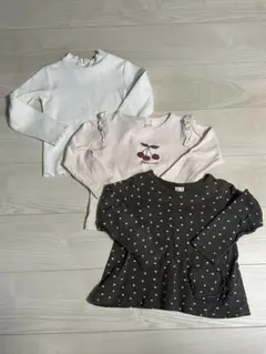 長袖カットソー 3点セット