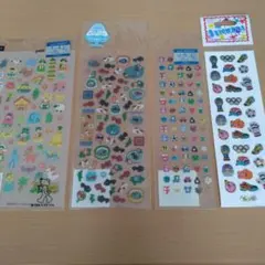 キャラクターシール 複数デザイン　４枚セット