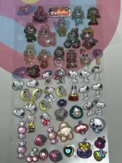 ボンボンドロップシールおすそ分け　スヌーピー　ラブブ　ほっぺちゃんなど