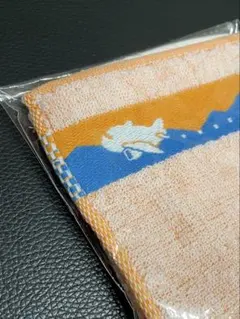 JAL オリジナル 今治ミニタオル　オレンジ タオルハンカチ 2枚セット　飛行機