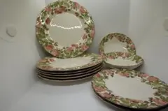 NIKKO TABLEWARE 花柄　10枚セット