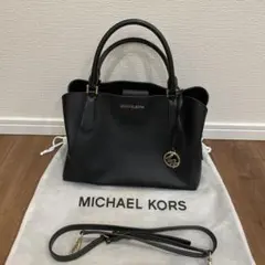 MICHAEL KORS ブラック バッグ　ショルダー付き