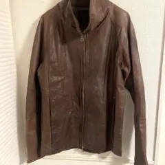 【名作・牛革】shama シャマ シングルライダース ジャケット 42 日本製のサムネイル