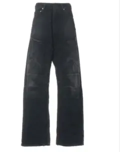 BALENCIAGA Unisex ブラック コーティング デニムパンツ XS - メルカリ